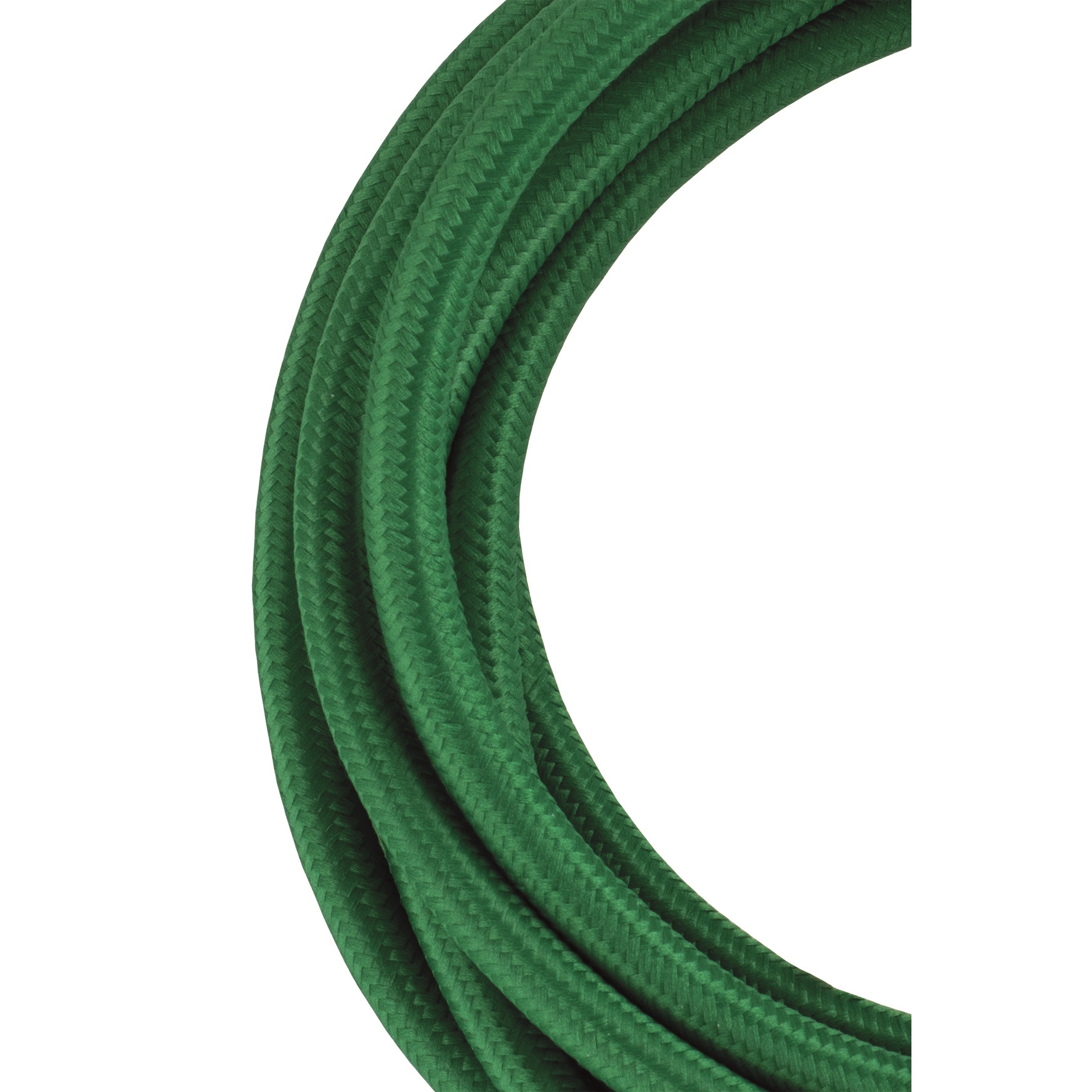 Textile Cable 2C 3M Dark Green