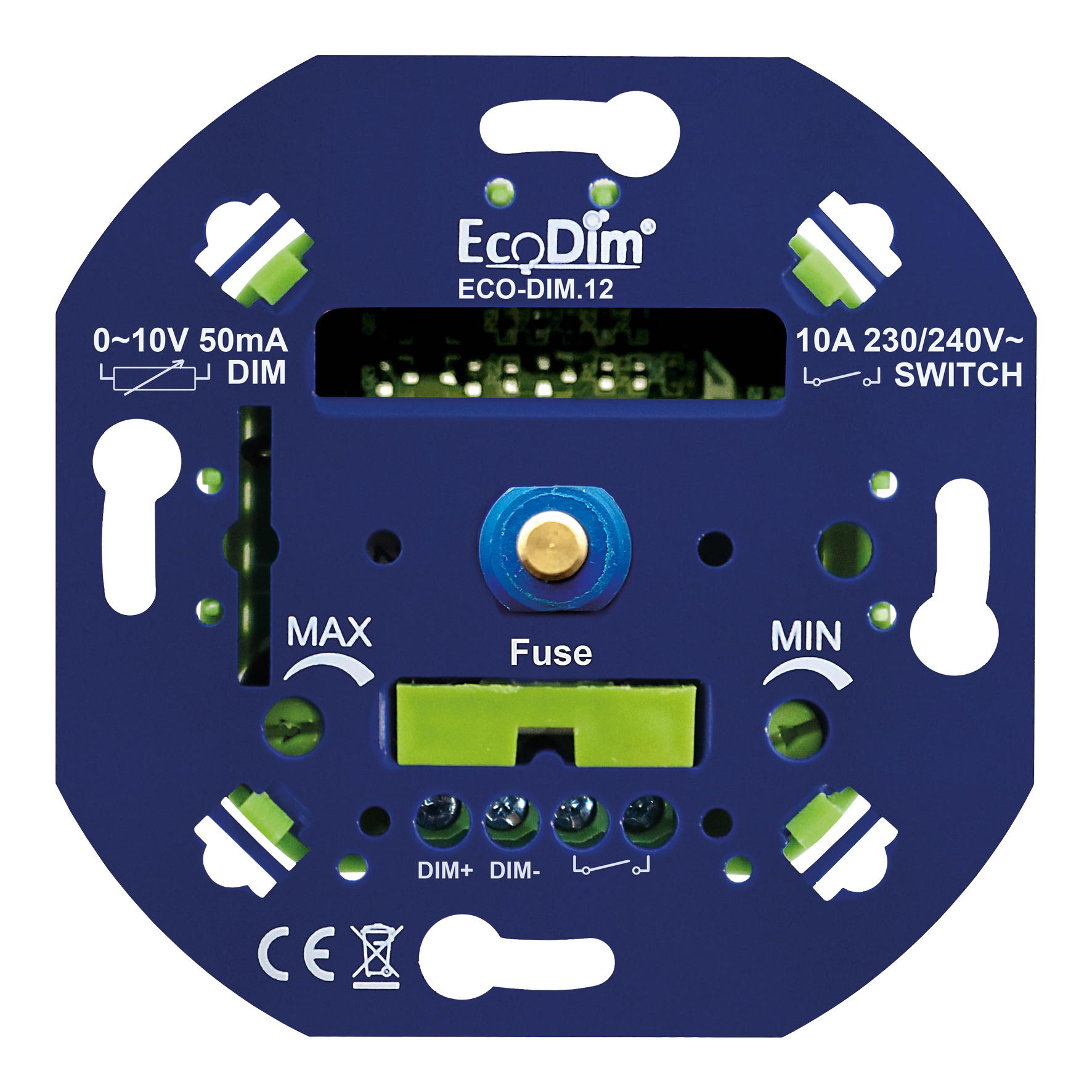 EcoDim ECO-DIM.12 LED Dimmer 0-10V (50mA)